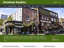 Tablet Screenshot of premisesstudios.com